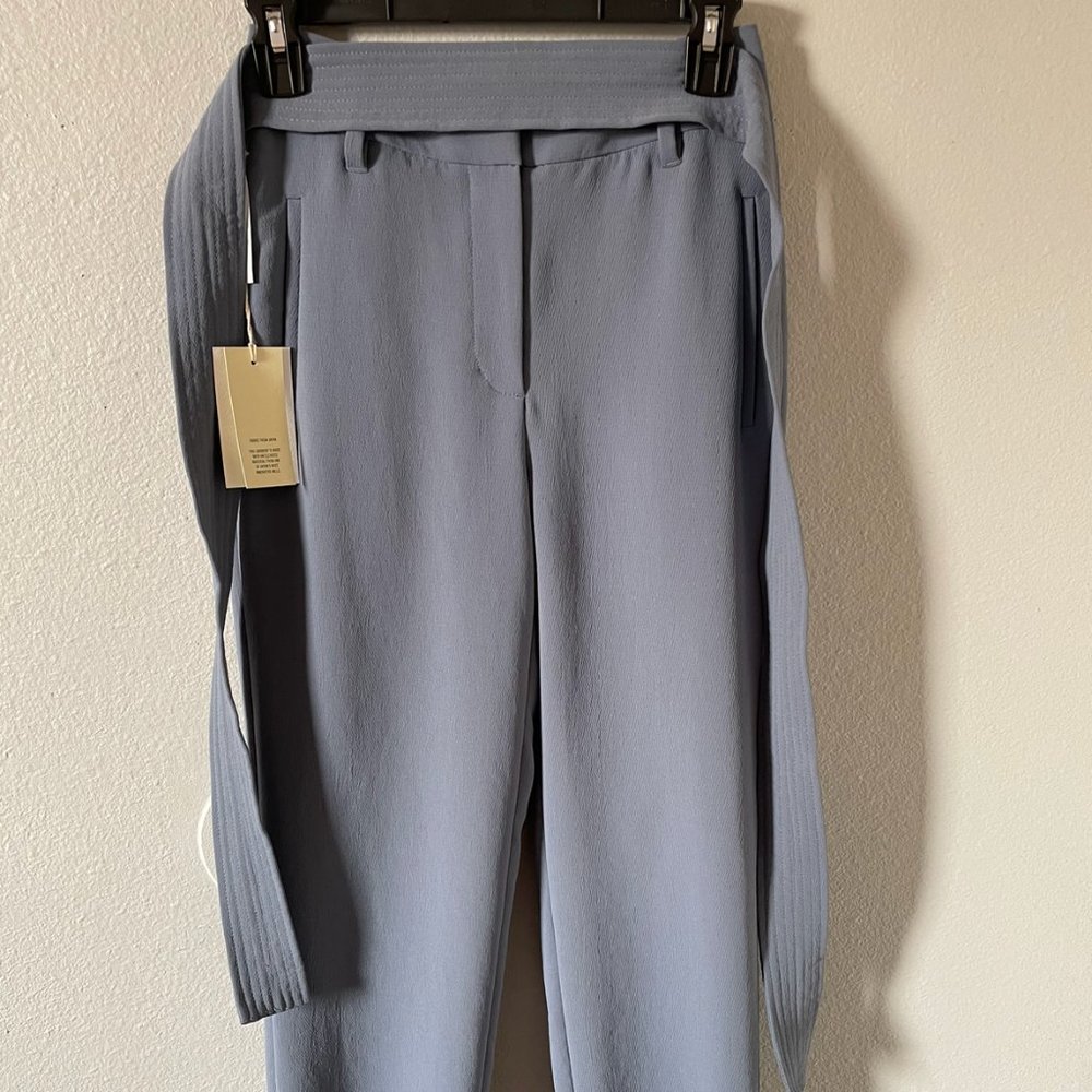 Wilfred Tie-Front Pant High-waisted belted pants